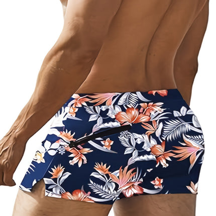 Europe and the United States cross-border new foreign trade shorts 3D digital printing casual fashion beach pants surfing shorts men's 2024