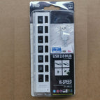 7-port hub-white blister pack