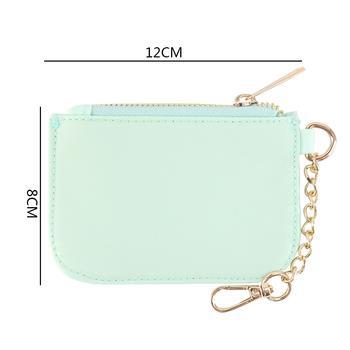 Portable Nylon Wallet Mini Change Storage Bag Multifunctional Bank Card Fashion Wristlet Macaron Coin Wallet