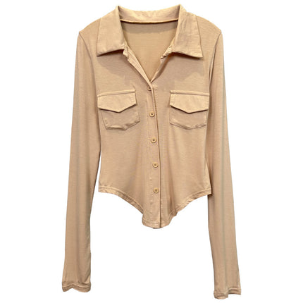 South Korea Dongdaemun's new product is full of pure desire ~ sexy micro-transparent figure tight skin-friendly small cardigan se
