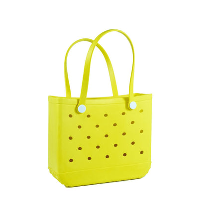 [9.9 Yuan] [Random] [Slightly Defective] Eva Beach Bag Hole Bag Satchel Handbag Waterproof Travel Sand