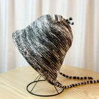 Rainbow hat black and gray