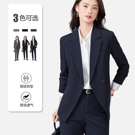 Sales Department Work Clothes Female High-end Suit suit Civil Servant Interview Formal Dress Hotel Front Desk Temperament Professional Autumn Dress