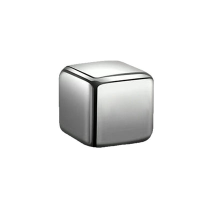 304 Food Grade Stainless Steel Ice Cube Quick-Frozen Ice Tartar Set Bar Whiskey Iced Red Wine Metal Ice Cubes