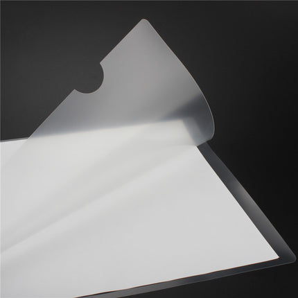PP sheet Rod clip transparent film plastic report resume storage clip 12C/14C/16C stationery factory wholesale