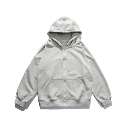 American Retro 370g Heavyweight Terry Sweatshirt for Men and Women, Trendy Brand, Loose Casual Top, Pullover Hoodie, Jacket Wholesale