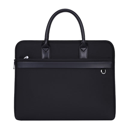 Business Document Waterproof Briefcase Canvas Briefcase Men's Handbag Document Bag Information Bag Large Capacity Printing