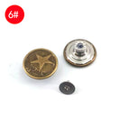 6#Stainless steel environmentally friendly buckles (default screws can be equipped with aluminum nails)