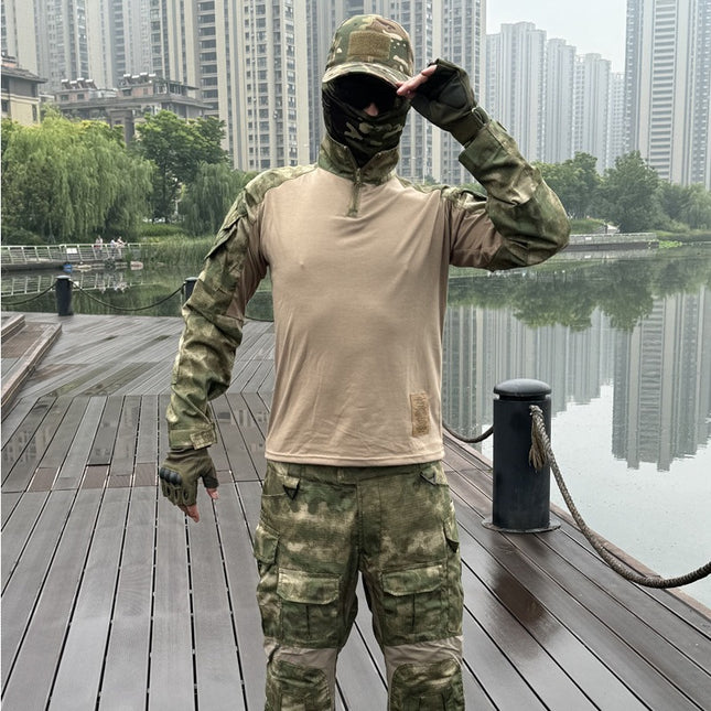 Factory Direct Sales Cross-Border Popular Military Eagle G3 Frog Suit Long-Sleeved Suit Outdoor Military Fan Camouflage Training Tactical Suit