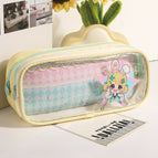 Zheer sister jelly pain bag pencil case - off-white