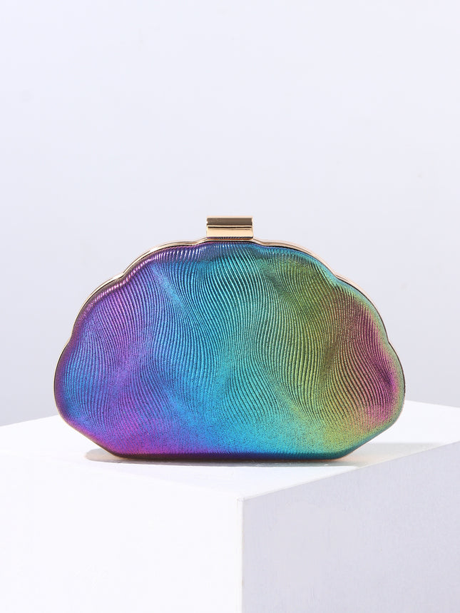 European and American Fashion Leather Box Evening Bag Clutch Bag Wedding Bridesmaid Bag Evening Party Bag Dress Bag Chain Bag Women's Bag