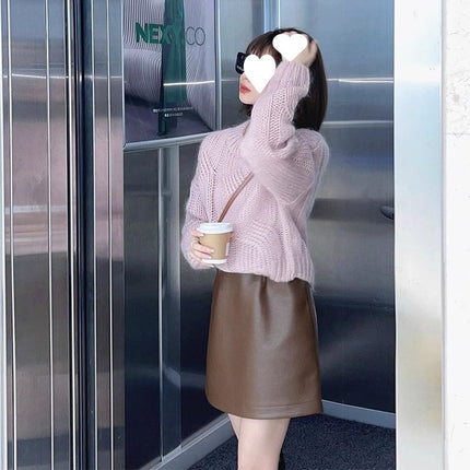 2024 spring milk department wear a set of socialite salt high-end small dress French platycodon grandiflorum two-piece suit for women