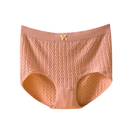 Autumn and Winter New Large Size Underwear for Women 100kg High Waist Tummy Control Pants Extra Large Plus Size mm Briefs for Women Breathable