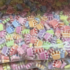 Mixed colors randomly / 23 crown 10*13mm 0.5kg about 1100 pieces