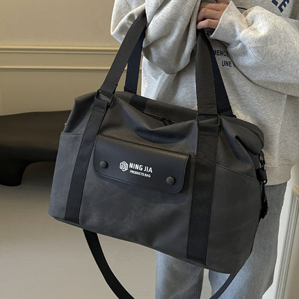 Fashionable and Stylish European and American Style Multi-Pocket Travel Bag with Dry and Wet Separation, Sports Gym Bag, Can Be Attached to a Trolley, Portable