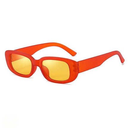 80004 New Sunglasses Pc Piece European and American Trendyy Square Sunglasses Fashionable Stylish Square Glasses for Women 80004