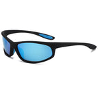 Black frame blue mercury