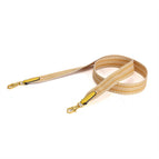 Yellow gold buckle / With buckle length 90CM width 3.8CM