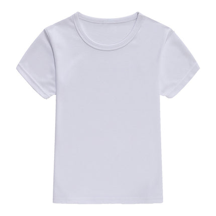 Summer Kindergarten Class Uniform Printed Primary School Student Summer Camp Quick-Drying T-Shirt Children's Day Advertising Shirt Kidsren's T-Shirt Customization