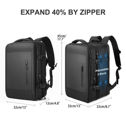 Cross-Border Multifunctional Computer Bag Backpack Dry and Wet Separation Business Trip Backpack Expansion Travel Bag