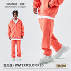 Sweatpants-watermelon red / S