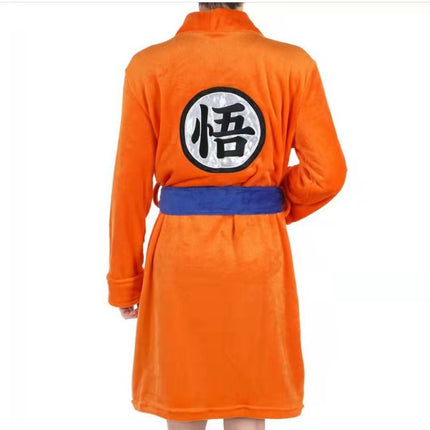 Spot Flannel Sun Wukong Cospiay Amazon Wish Hot-Selling Nightgown Home Clothes Wukong Bathrobe Pajamas