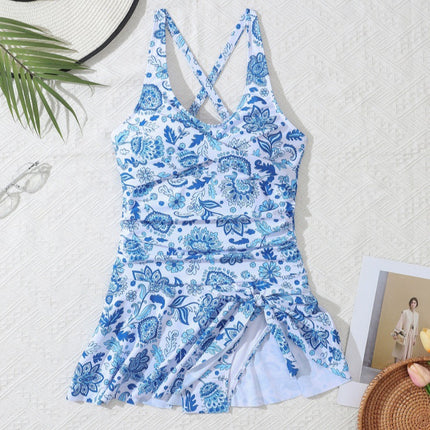 New One Piece Sexy Back Cross Bikini AliExpress Amazon Hot Swimsuit TK241