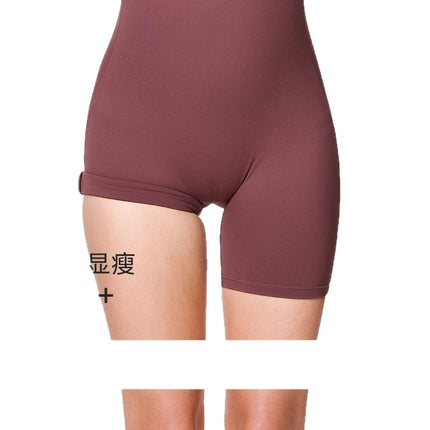 Pilates Jumpsuit Fitness Clothing Women's Tight Slimming Look Training Outer Wear Camisole Yoga Clothing Body Shaping Jumpsuit