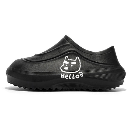 Chef Shoes Men's Autumn and Winter Waterproof Hotel Production Workshop Ktv Safety Shoes Home Kitchen Work Shoes Men's Shoes