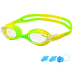 Green and yellow [free earplugs and nose clip] (bubble bag simple packaging)