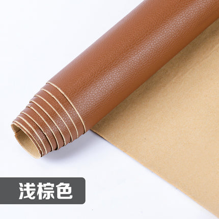 In-Stock Wholesale Self-Adhesive Leather Sofa Patch Repair Stickers for Refurbishing Electric Vehicle Seat Cushions