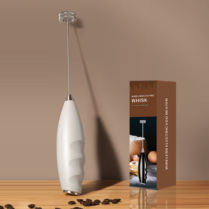 Cross-border handheld milk frother household wireless electric milk coffee mixing rod baking egg white frother