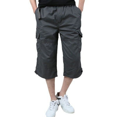 Foreign trade for men's shorts summer outdoor youth overalls cropped pants loose casual multi-pocket shorts wholesale