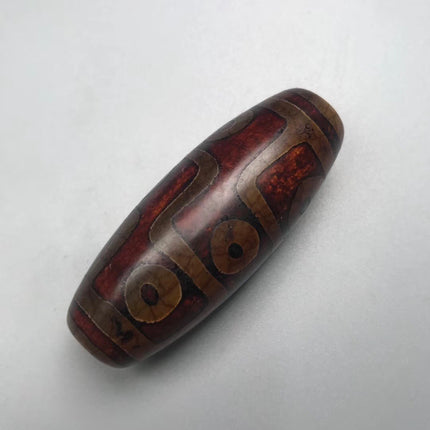 Wholesale High-Quality Xizang Dzi Beads, Old Agate Dragon Dzi Beads, Nine-Eye Dzi Beads, Xizang Agate Dzi Beads, Loose Bead Accessories