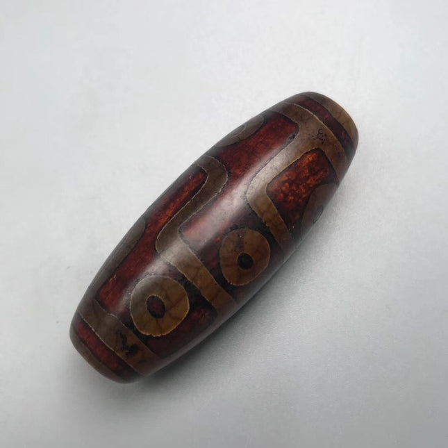 Wholesale High-Quality Xizang Dzi Beads, Old Agate Dragon Dzi Beads, Nine-Eye Dzi Beads, Xizang Agate Dzi Beads, Loose Bead Accessories