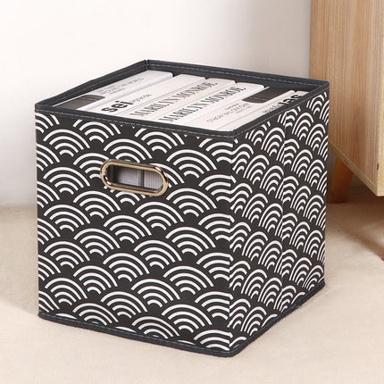 Amazon Coverless Storage Box Fabric Storage Box Foldable Large Clothes Organiser Toy Storage Box Cross Border