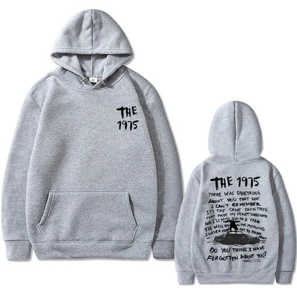 The 1975 about You Graphic Print Hoodies Being Funny in a Fo