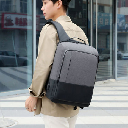 New Backpack Men's Business Large Capacity Travel Bag Multifunctional Waterproof College Student Computer Bag Backpack