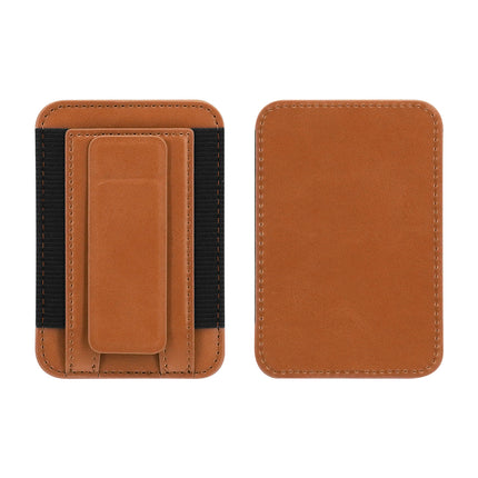Card Holder with Elastic Band and Stand, Suitable for iPhone 12 and Above, Factory Wholesale Gift Trade, Magnetic Expansion for Public Transportation Cards