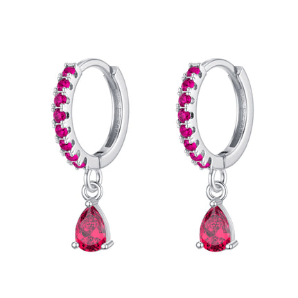 Amazon, Aliexpress, Temu, Shein, European and American Cross-Border Popular Luxury Zircon Earrings Wholesale