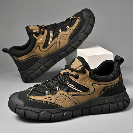 One-Piece Drop-Shipping Cross-Border New Men's Shoes, Breathable Casual Sports Shoes, Outdoor Mountaineering Sports Non-Slip Wear-Resistant Hiking Shoes