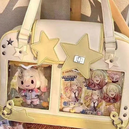 Original design girl's original design baby valley dual-purpose slung Joker pain bag can hold 20cm doll shoulder bag