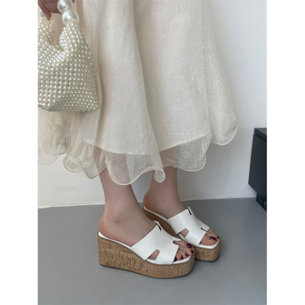2026 Summer New European and American Fashion Thick-Soled Platform Women's Shoes Open-Toe Sexy Sandals