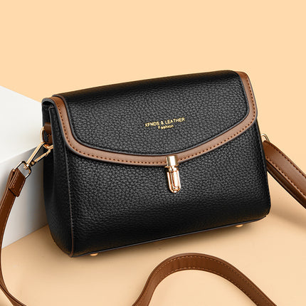 Bag women's bag 2024 new fashion small bag messenger bag middle-aged shoulder bag women's bag satchel a generation of hair