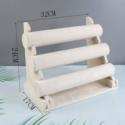 Three-layer Bracelet Rack Jewelry Rack Storage Hair Band Bracelet Bracelet Jewelry Rack Watch Shelf Jewelry Display Props