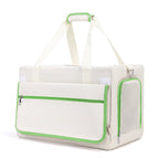 [shoulder/crossbody/portable] / Green square style