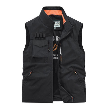 Vest Work Clothes Printed with Logo Billiard Hall Board Game Work Vest Company Promotional Advertising Shirt Printing