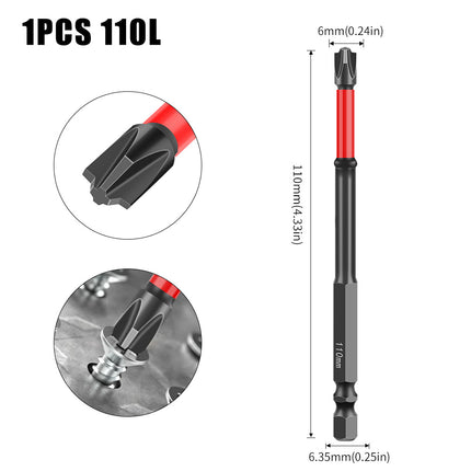 Elektrikçi's Phillips Screwdriver with Strong Magnetic Anti-Slip Socket for Panel Switch Removal