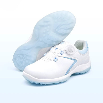 Golf shoes women's non-slip shoes fixed nail women's shoes rotating button elastic shoelace sneakers factory wholesale