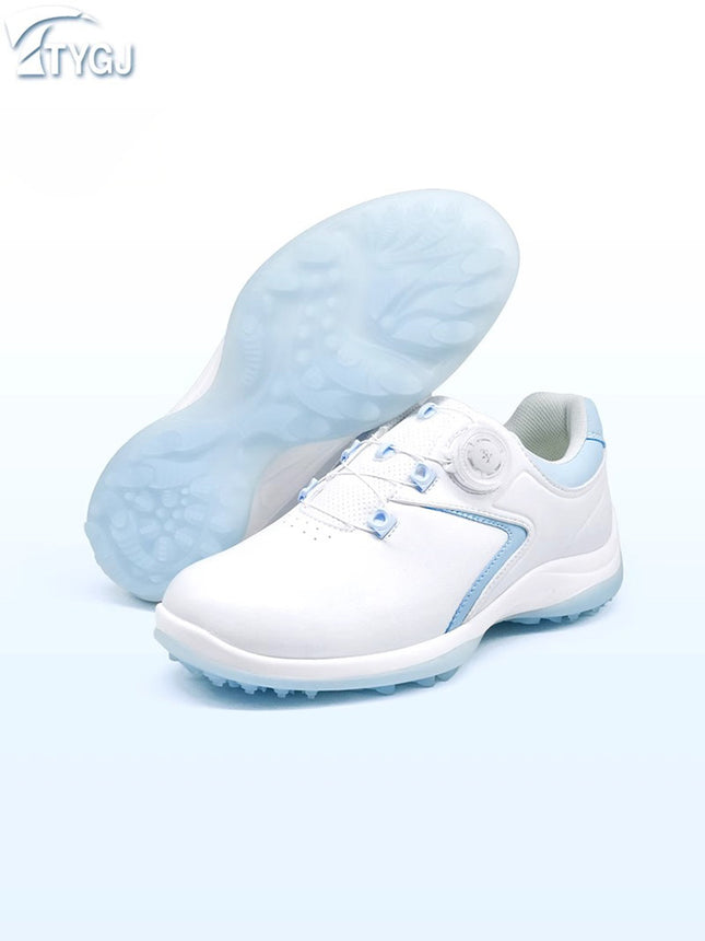 Golf shoes women's non-slip shoes fixed nail women's shoes rotating button elastic shoelace sneakers factory wholesale